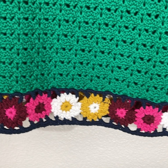 NWOT. Zara Limited Edition Crochet Mini Dress - Picture 6 of 14